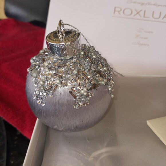 Lux Christmas balls - silver - Picture 7 of 14